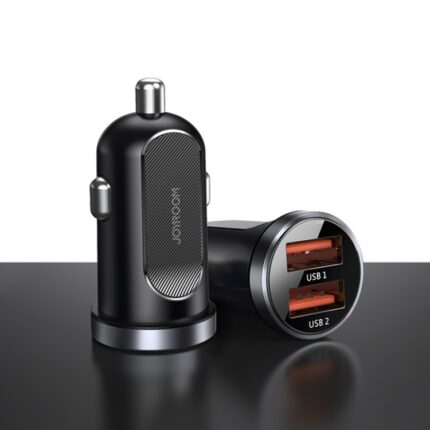 JOYROOM C-A09 30W Mini Dual QC3.0 Smart Car Charger, C-A09