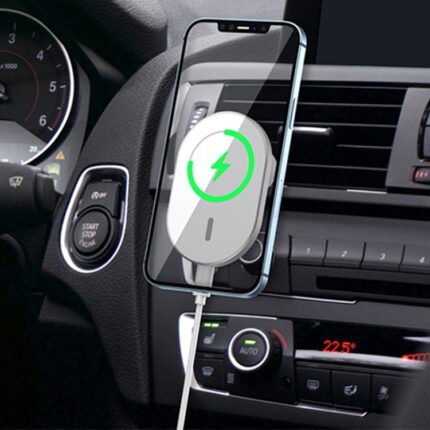 WiWU CH-306 15W Liberator 360 Degree Rotation Magnetic Car Wireless Charging Stand, CH-306