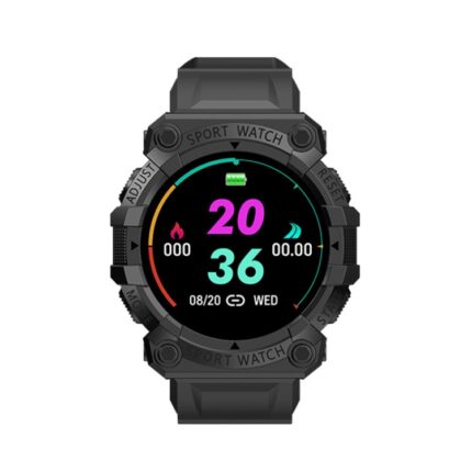 FD68S 1.44 inch Color Roud Screen Sport Smart Watch, Supp... - FD68S, Black