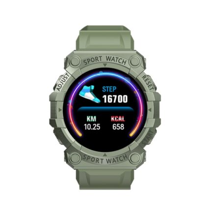 FD68S 1.44 inch Color Roud Screen Sport Smart Watch, Supp... - FD68S, Green