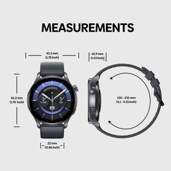Zeblaze Btalk 3 GPS 1.43 inch AMOLED Screen Smart Watch - Image 10