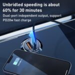WK WP-C38 Mini PD20W USB + Type-C Car Charger - Image 4