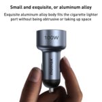 MOMAX UC17E 100W USB-C / Type-C x 2 + USB Three Ports Car Charger - Image 5