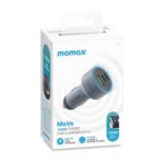 MOMAX UC17E 100W USB-C / Type-C x 2 + USB Three Ports Car Charger - Image 9