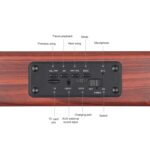 D10 Bluetooth 4.2 Portable Wooden Handheld Bluetooth Speaker - Image 2