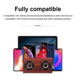 D10 Bluetooth 4.2 Portable Wooden Handheld Bluetooth Speaker - Image 13