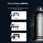 ROCK H11 4.8A 24W Mini Dual USB Car Charger - Image 9