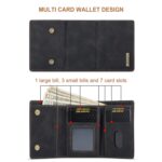 DG.MING M1 Series 3-Fold Multi Card Wallet - Image 6