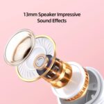 USAMS BU12 TWS Half In-Ear Bluetooth 5.1 Wireless Earphones - Image 5