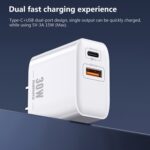 REMAX  USB+USB-C/Type-C Fast Charger - Image 3