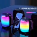 HOPESTAR P50 mini Outdoor RGB Waterproof Bluetooth Speaker - Image 5