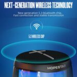 HOPESTAR P49 RGB Light Bluetooth Speaker - Image 6