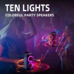 HOPESTAR Party200 mini Portable RGB Bluetooth Speaker - Image 8