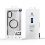 For iPhone 16 Plus DUX DUCIS Aimo Mag Series TPU + PC MagSafe Frosted Feel Phone Case(Black) - Image 9