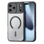 For iPhone 17 Pro DUX DUCIS Aimo Mag Series TPU + PC MagSafe Frosted Feel Phone Case(Black)