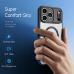 For iPhone 17 Pro DUX DUCIS Aimo Mag Series TPU + PC MagSafe Frosted Feel Phone Case(Black) - Image 4