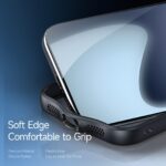 For iPhone 17 Pro DUX DUCIS Aimo Mag Series TPU + PC MagSafe Frosted Feel Phone Case(Black) - Image 7