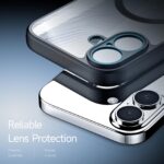 For iPhone 17 DUX DUCIS Aimo Mag Series TPU + PC MagSafe Frosted Feel Phone Case(Black) - Image 6