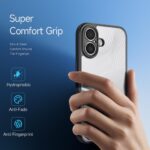 For iPhone 17 DUX DUCIS Aimo Series  Frosted Feel Phone Case(Black) - Image 3