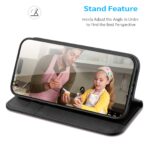 For iPhone 16 Pro DUX DUCIS Hivo Series Cowhide + PU + TPU Flip Phone Case(Black) - Image 6