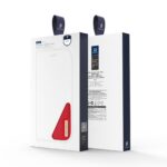 For iPhone 16 DUX DUCIS Hivo Series Cowhide + PU + TPU Flip Phone Case(Red) - Image 8