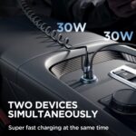 JOYROOM JR-CCN04 60W PD+QC3.0 Mini Metal Car Charger - Image 6