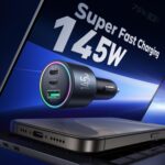 JOYROOM JR-CCN07 145W Dual PD+QC3.0 3-Port Car Charger... - Image 2