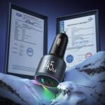 JOYROOM JR-CCN07 145W Dual PD+QC3.0 3-Port Car Charger... - Image 6