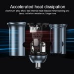 MOMAX UC18 30W Dual Port QC3.0 Car Fast Charger - Image 3