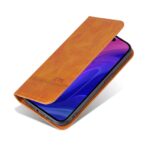 For iPhone 16 Pro AZNS Magnetic Calf Texture Flip Leather Phone Case(Light Brown) - Image 7