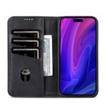 For iPhone 16 Pro AZNS Magnetic Calf Texture Flip Leather Phone Case(Black) - Image 4