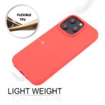 For iPhone 16 Pro GOOSPERY SOFT FEELING Liquid TPU Soft Phone Case(Red) - Image 3