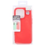 For iPhone 16 Pro GOOSPERY SOFT FEELING Liquid TPU Soft Phone Case(Red) - Image 6