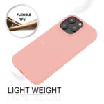 For iPhone 16 Pro GOOSPERY SOFT FEELING Liquid TPU Soft Phone Case(Pink) - Image 3