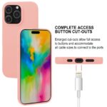 For iPhone 16 Pro GOOSPERY SOFT FEELING Liquid TPU Soft Phone Case(Pink) - Image 5