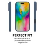 For iPhone 16 Pro GOOSPERY SOFT FEELING Liquid TPU Soft Phone Case(Dark Blue) - Image 2