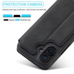 For iPhone 16 Plus LC.IMEEKE Hon Ancient Series Flip Leather Phone Case(Black) - Image 7