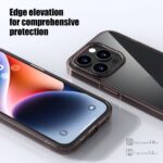 For iPhone 16 Pro Max iPAKY Aurora Series Shockproof PC + TPU Protective Phone Case(Transparent) - Image 4