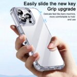 For iPhone 16 iPAKY Crystal Clear Series Shockproof PC + TPU Protective Phone Case(Transparent) - Image 7