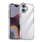For iPhone 16 iPAKY XJ Series Transparent PC+TPU Phone Case