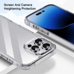 For iPhone 16 iPAKY XJ Series Transparent PC+TPU Phone Case - Image 6