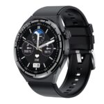 1.60 inch Black Dial Silicone Band IP68 Smart Watch