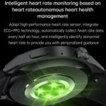 1.60 inch Black Dial Silicone Band IP68 Smart Watch - Image 13