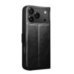 For iPhone 17 Pro QIALINO Classic 103 Buckle Genuine Leather Phone Case(Black) - Image 3