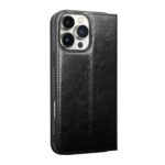 For iPhone 16 Pro QIALINO Classic Genuine Leather Phone Case(Black) - Image 3
