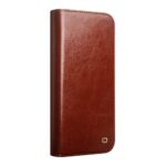 For iPhone 16 Pro QIALINO Classic Genuine Leather Phone Case(Brown) - Image 2