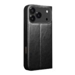 For iPhone 17 Pro QIALINO Classic Genuine Leather Phone Case(Black) - Image 3