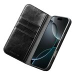 For iPhone 17 Pro QIALINO Classic Genuine Leather Phone Case(Black) - Image 4