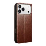 For iPhone 17 Pro QIALINO Classic Genuine Leather Phone Case(Brown) - Image 3