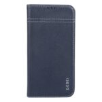 For iPhone 16 GEBEI Top-grain Horizontal Flip Leather Phone Case(Blue) - Image 2